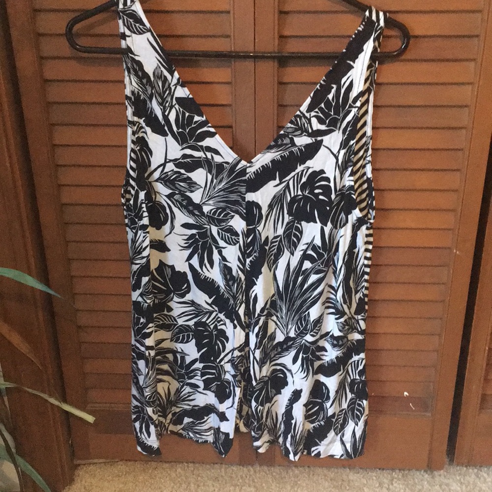 Tropical tank top